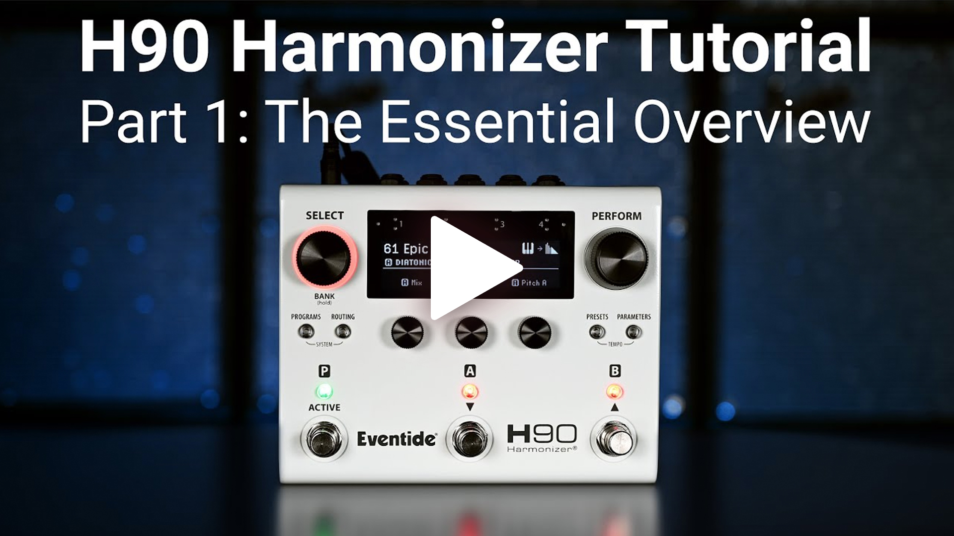 H90 Tutorial - Part 1: The Essential Overview