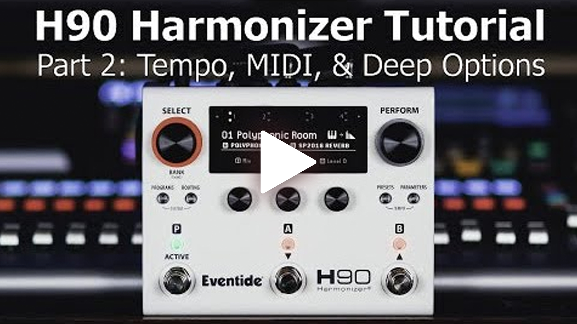 H90 Tutorial - Part 2: Tempo, MIDI & Deep Options